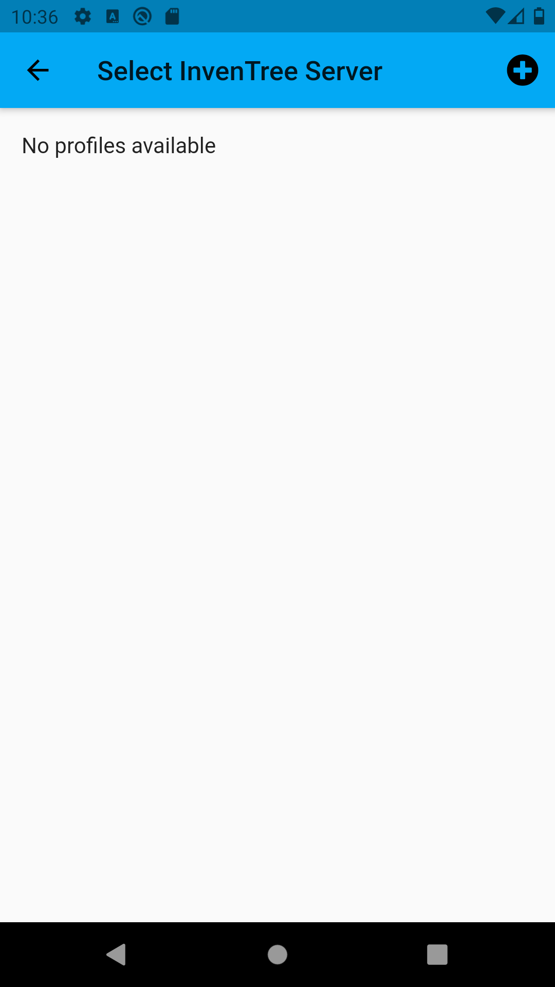 No_server_configured