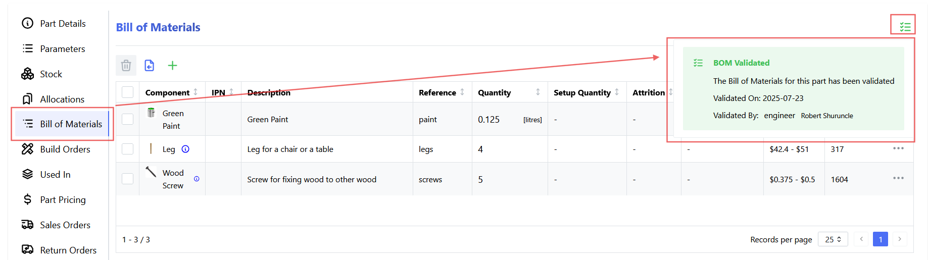 BOM_Validation_Status