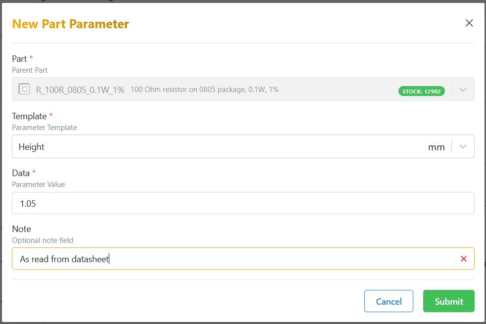 Create_Part_Parameter_Form