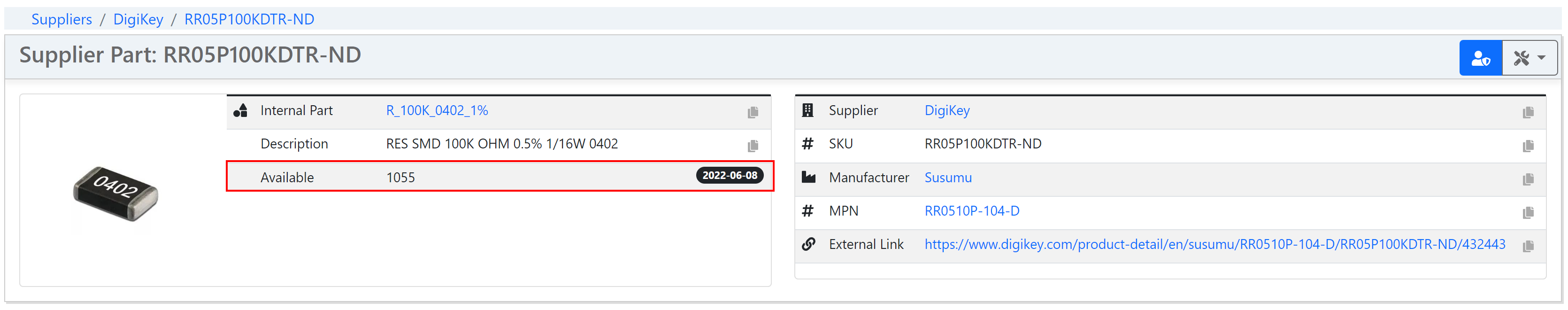 Supplier_Part_Availability