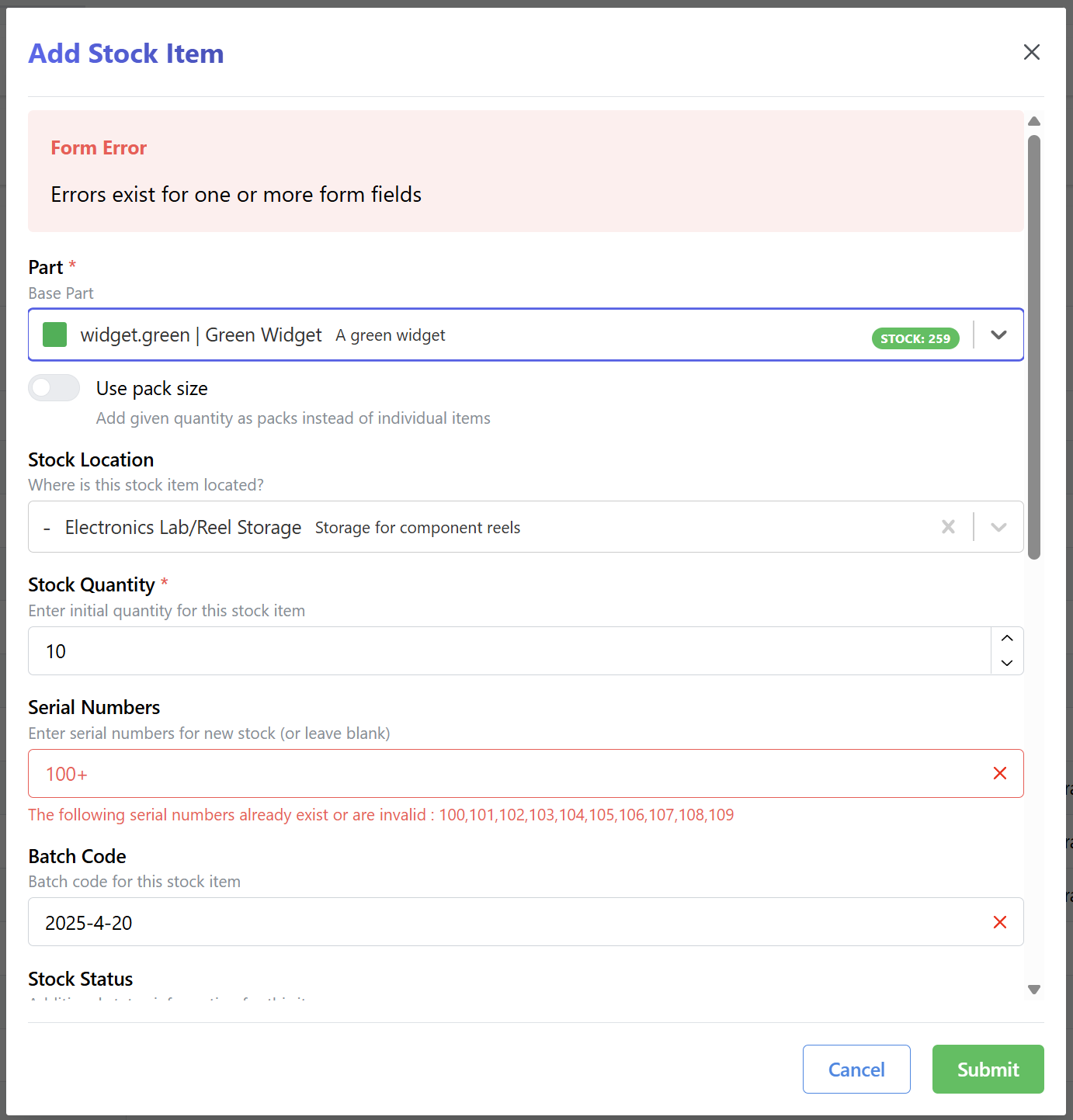Serial_number___duplicate_values